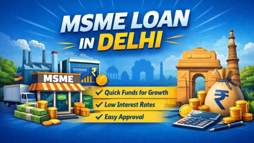 msme loan in delhi